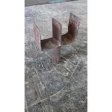 Furcă cu bară cu 3 dinți d=32mm L-75mm