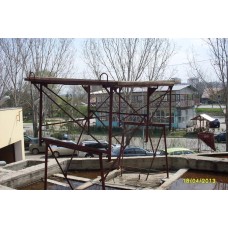 Masa de zidar din metal. 2,8*1,6 m