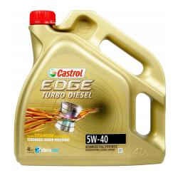 Моторное масло Castrol Edge Turbo Diesel 5W-40, синтетическое, канистра 4 литра