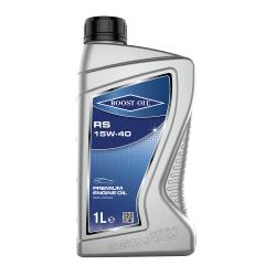 Моторное масло Boost Oil RS 15W-40, минеральное, канистра 1 литр