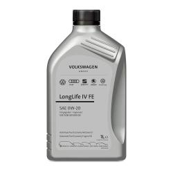 Моторное масло VAG Longlife IV FE 0W-20, синтетическое, канистра 1 литр