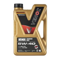 Моторное масло Venol Synthesis Gold 5W-40, синтетическое, канистра 4 литра