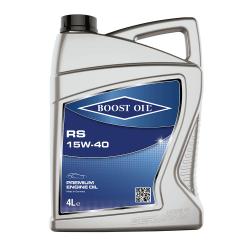 Моторное масло Boost Oil RS 15W-40, минеральное, канистра 4 литра