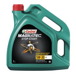 Моторное масло Castrol Magnatec Stop-Start 5W-30 C3, синтетическое, канистра 4 литра