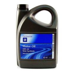 Моторное масло GM 10W-40, полусинтетическое, канистра 4 литра
