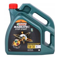 Моторное масло Castrol Magnatec Stop-Start 5W-30 A5, синтетическое, канистра 4 литра