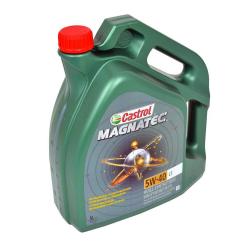 Моторное масло Castrol Magnatec 5W-40 C3, синтетическое, канистра 5 литров