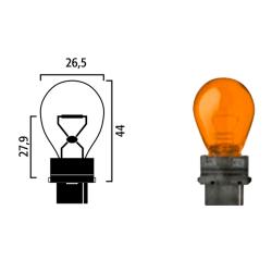 Лампа FLOSSER 12V 27W W2.5X16d желтая: купить недорого в Кишиневе